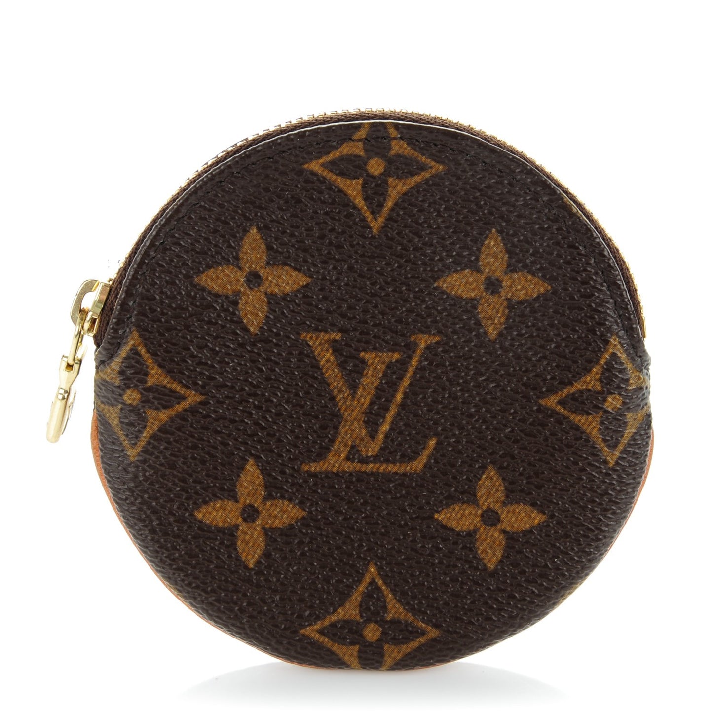 Monogram Round Coin Purse