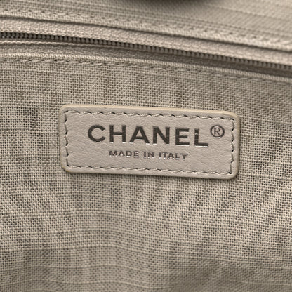 Chanel Metallic Calfskin Medium Deauville Tote Silver 8 of 11