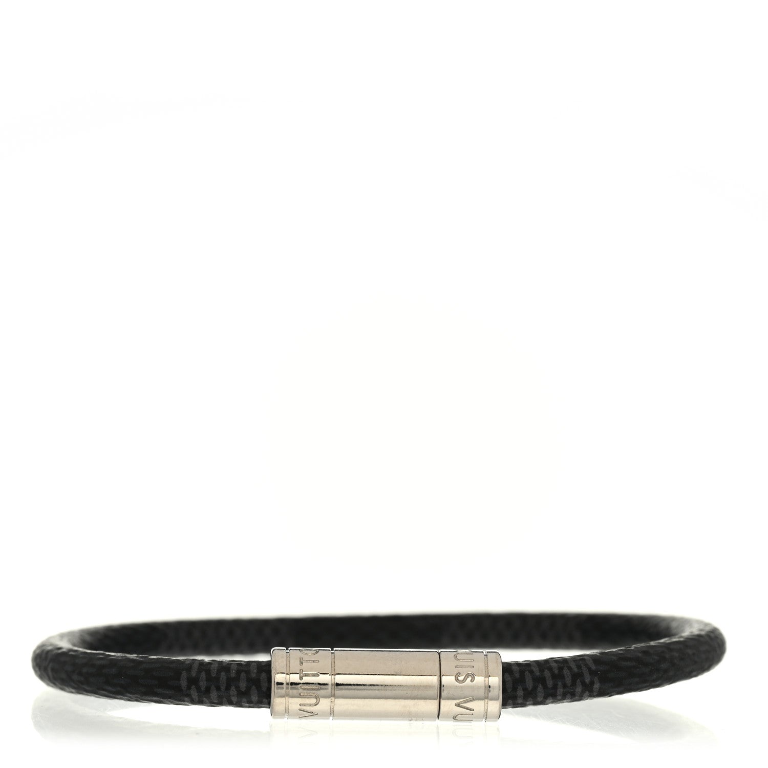 Louis Vuitton Damier Graphite Keep It Bracelet 1 of 6