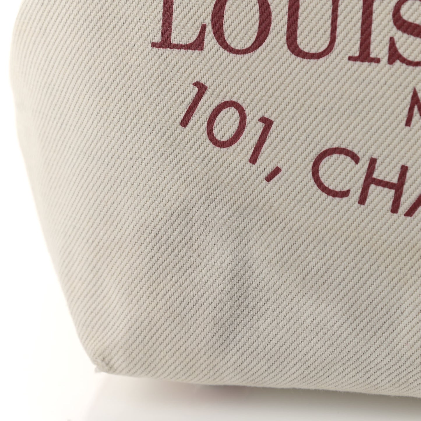Toile Articles De Voyage Cabas MM Corail