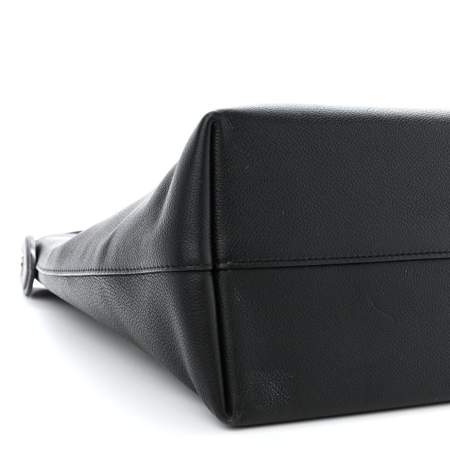 Louis Vuitton Calfskin Lockme Hobo Black 9 of 15