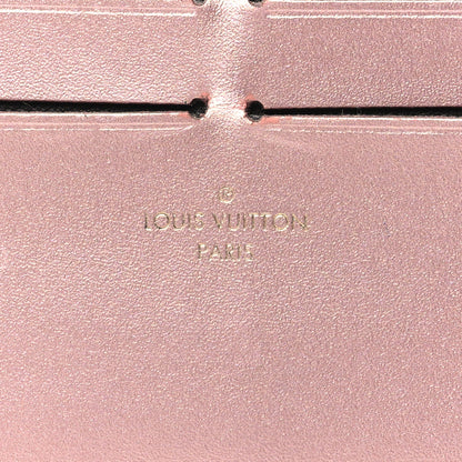 Louis Vuitton Metallic Felicie Card Holder Insert Pale Pink 6 of 9