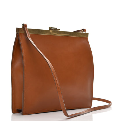Celine Smooth Calfskin Mini Clasp Bag Tan 3 of 8