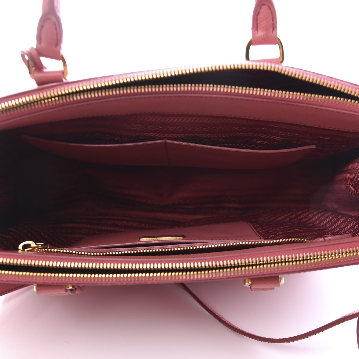 Saffiano Lux Galleria Front Pocket Tote Tamaris