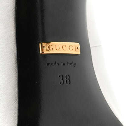 Gucci Malaga Kid Pumps 38 White 7 of 11