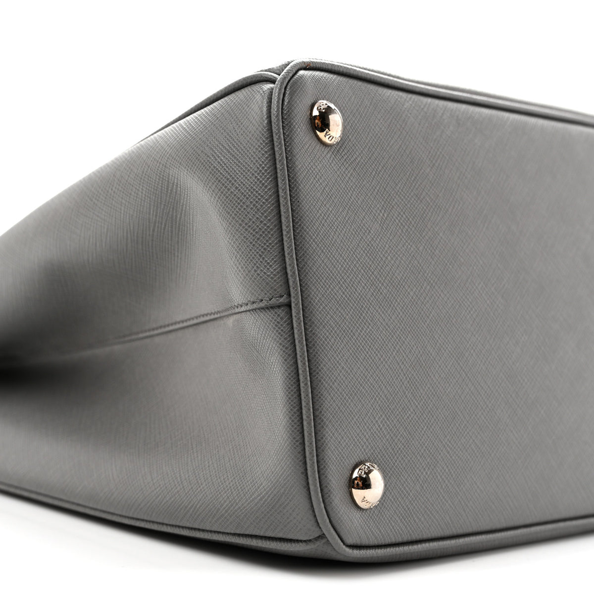 Saffiano Medium Galleria Double Zip Tote Marmo