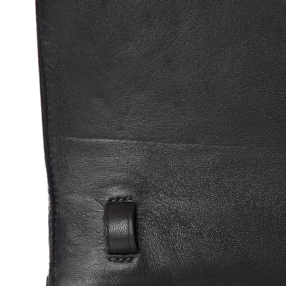 Celine Ostrich Medium Classic Box Flap Bag Storm 7 of 14