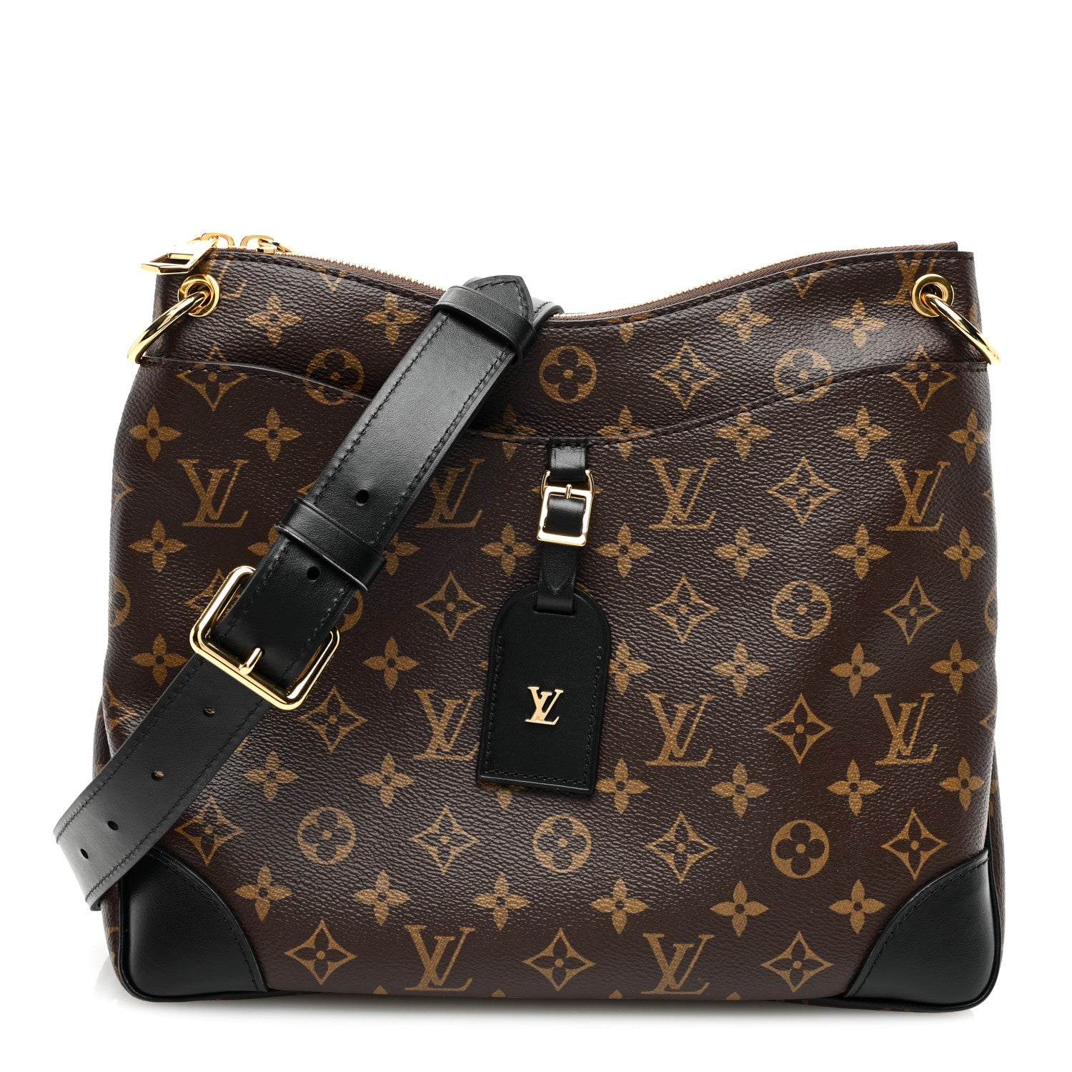 Louis Vuitton Monogram Odeon MM Black 1 of 10