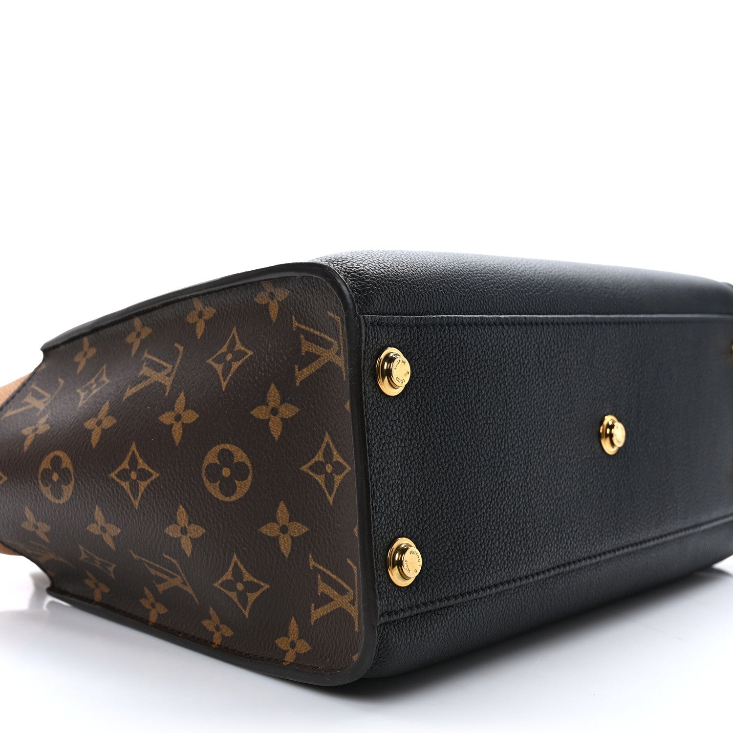 Louis Vuitton Calfskin Monogram On My Side Black 7 of 10