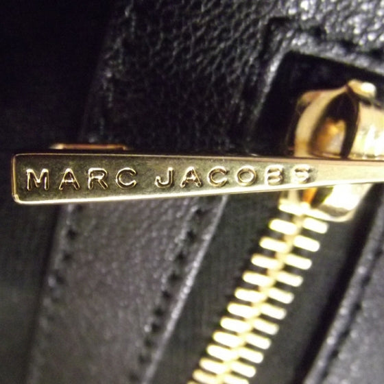 Marc Jacobs Leather Quilted Julie Black 10 of 11
