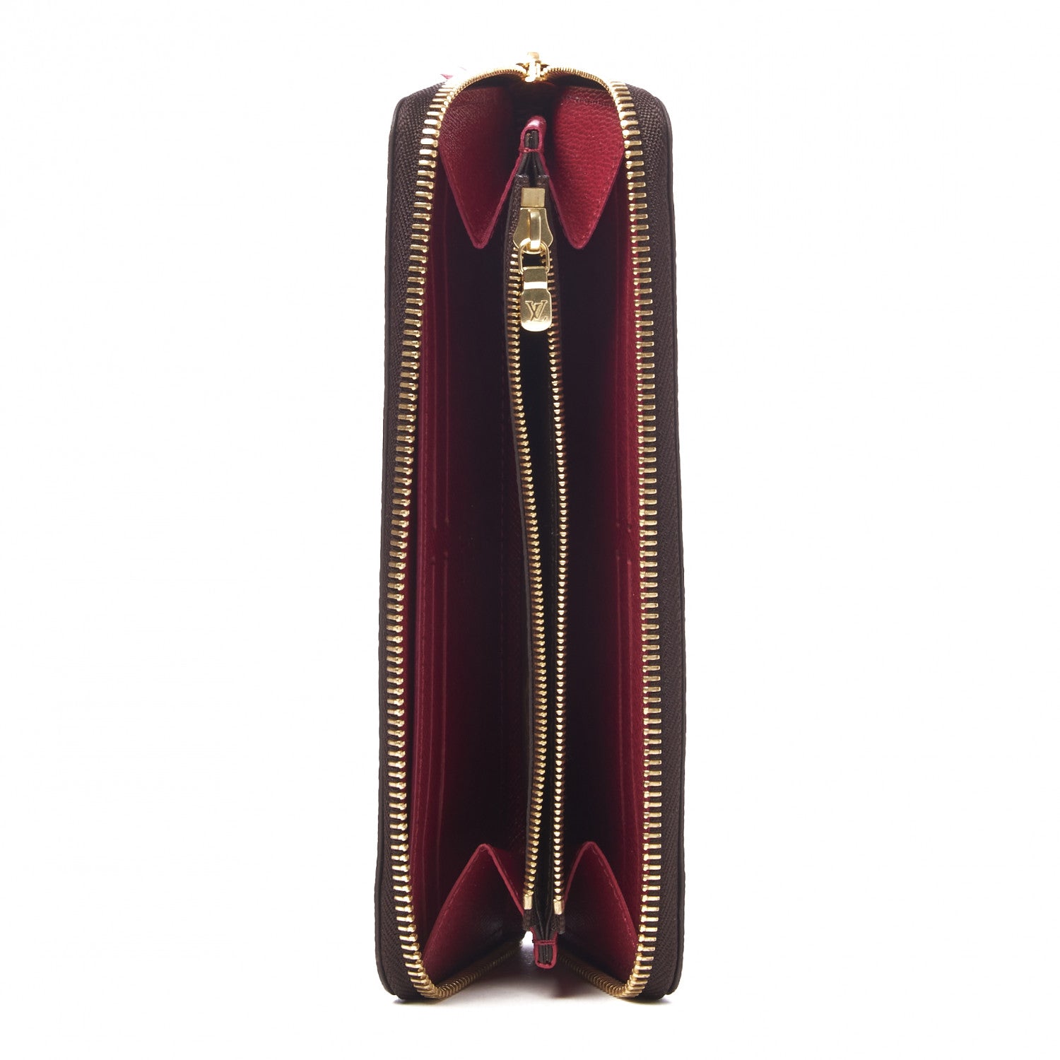 Louis Vuitton Monogram Clemence Wallet Fuchsia 6 of 7