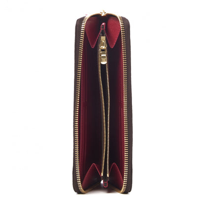 Louis Vuitton Monogram Clemence Wallet Fuchsia 6 of 7