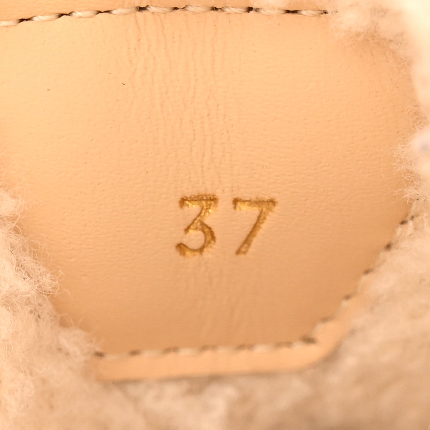 Christian Louboutin Suede Shearling Fun Vierissima Flat Sneakers 37 Atlas 9 of 10