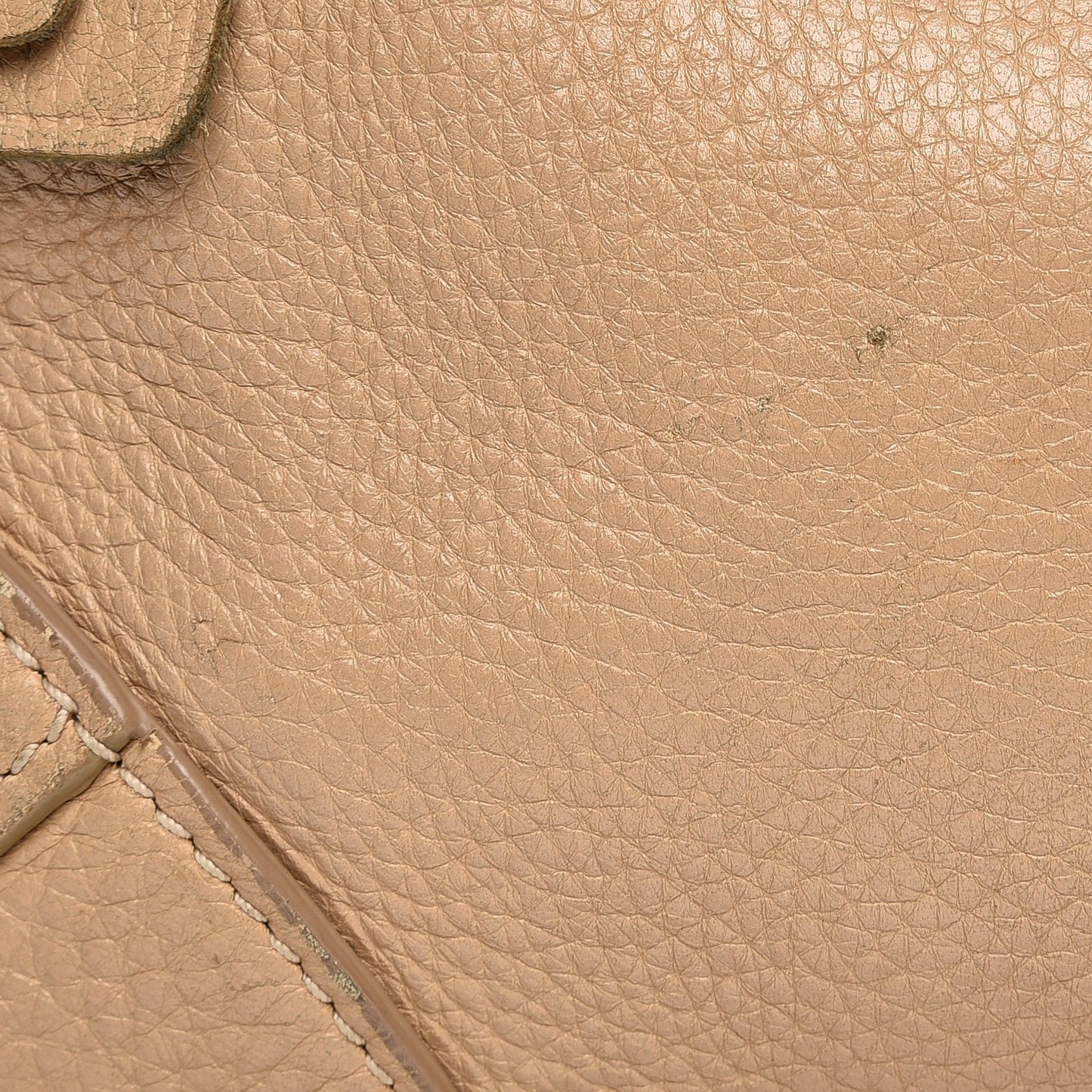 Cervo Deerskin Shoulder Bag Sabbia