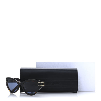 Christian Dior Acetate DiorSignature B7I Sunglasses Dark Havana Blue 8 of 8