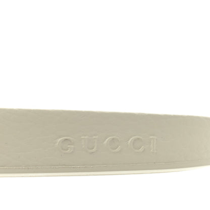 Gucci Terry Cloth GG Monogram Slide Sandals 41 Blue Red 8 of 9