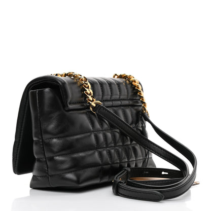 Burberry Lambskin Quilted Mini Lola Bag Black 3 of 8