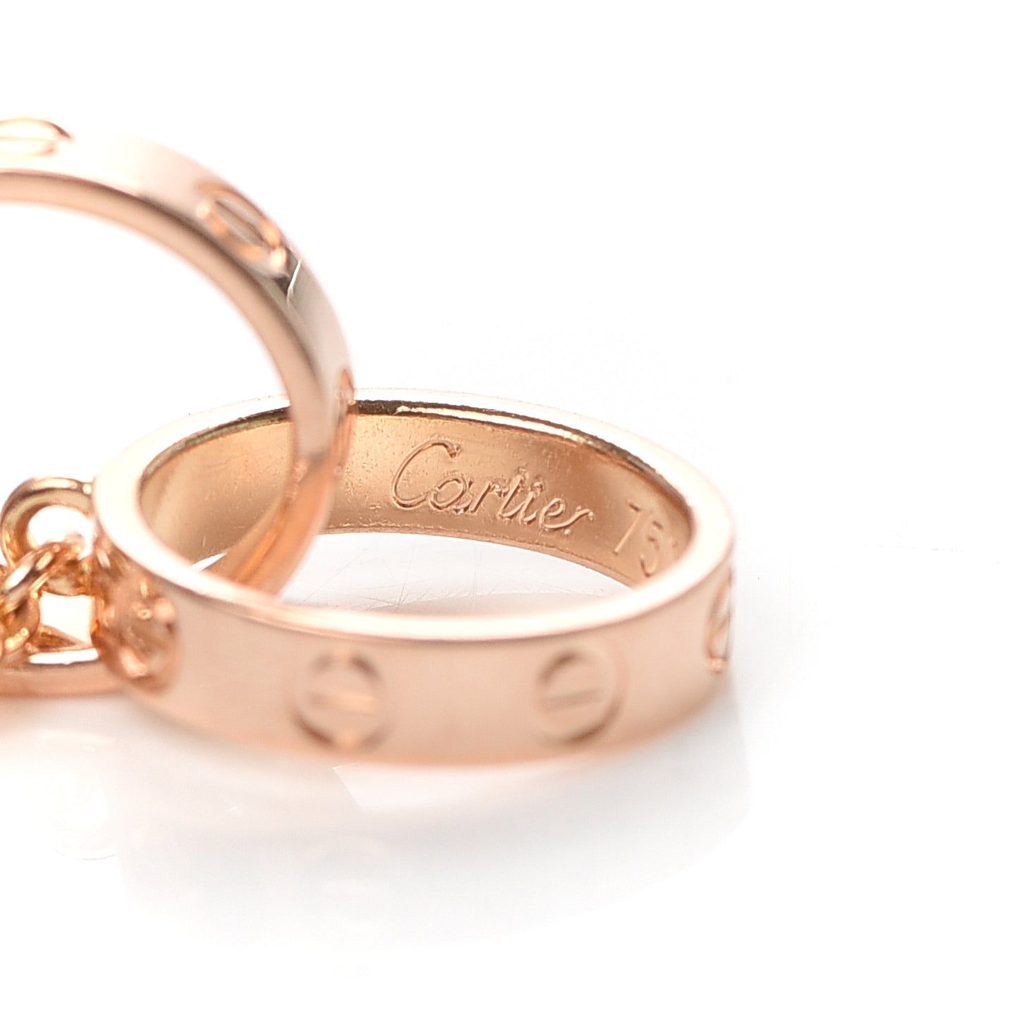 18K Yellow Gold Interlocking LOVE Bracelet