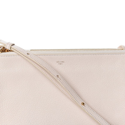 Celine Goatskin Large Trio Crossbody Bag Linen 14 of 14