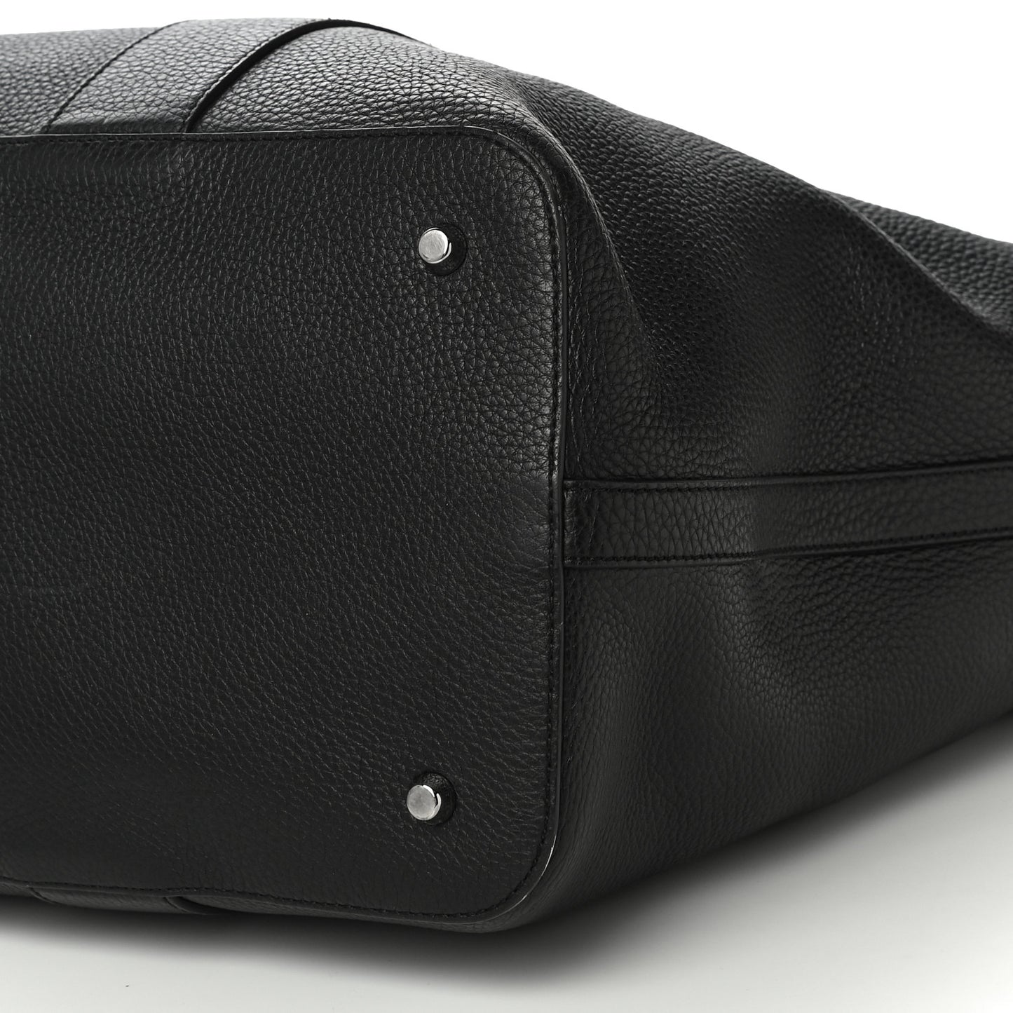 HOMME Grained Calfskin Tote Black