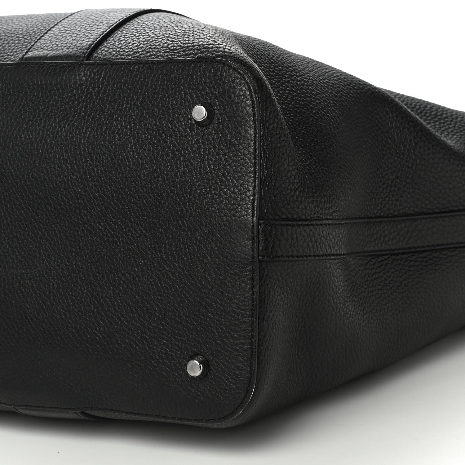 Christian Dior HOMME Grained Calfskin Tote Black 10 of 10