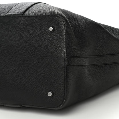 Christian Dior HOMME Grained Calfskin Tote Black 10 of 10