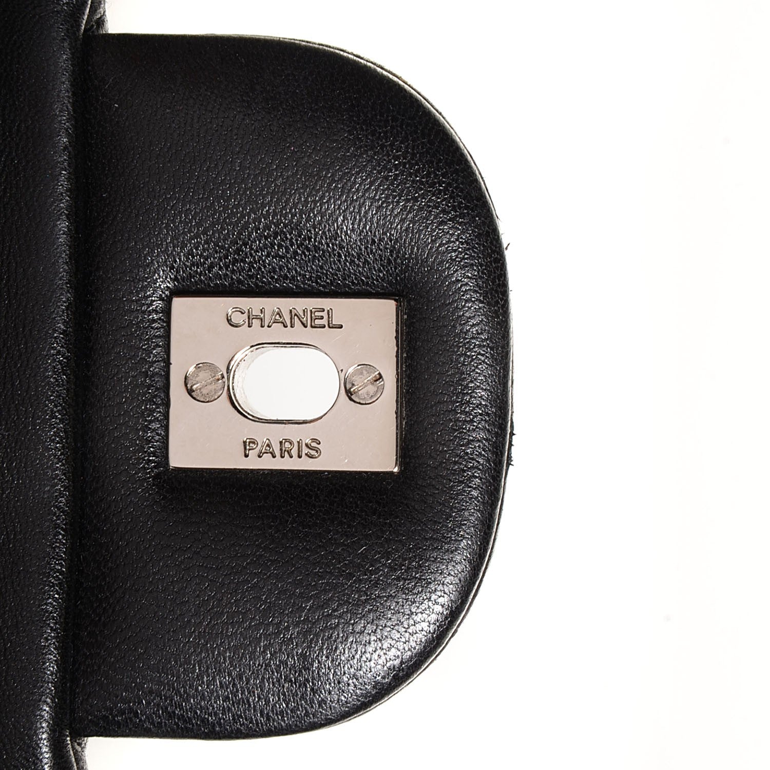 Chanel Lambskin Quilted Jumbo Single Flap Black 8 of 8