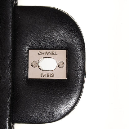 Chanel Lambskin Quilted Jumbo Single Flap Black 8 of 8