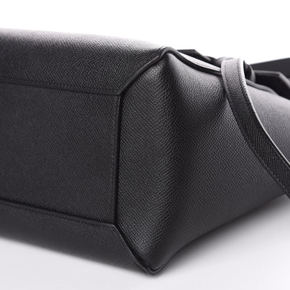 Celine Grained Calfskin Micro Belt Bag Black 9 of 12