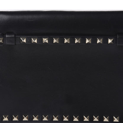 Valentino Garavani Nappa Rockstud Wristlet Clutch Black 9 of 9