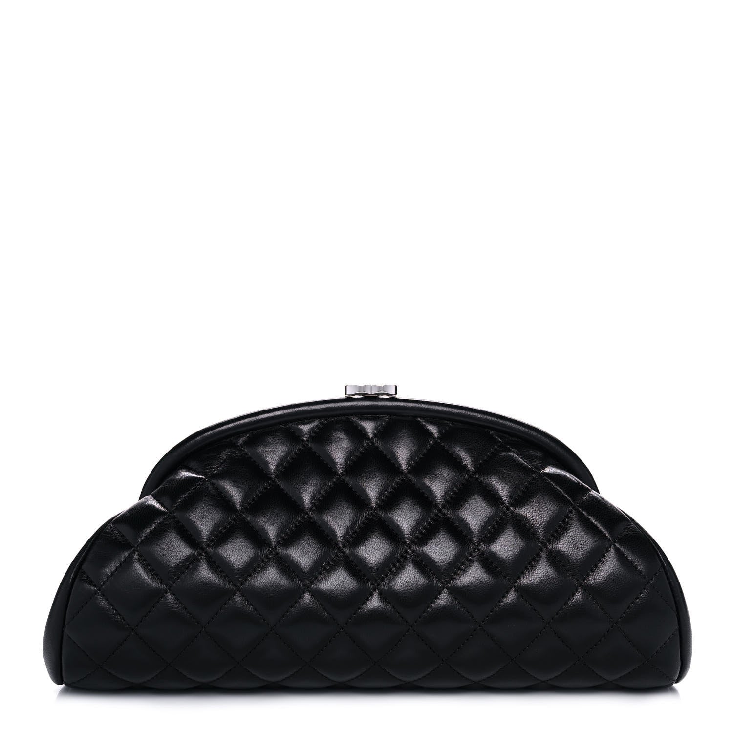 Chanel Lambskin Quilted Timeless Clutch Black 1 of 12