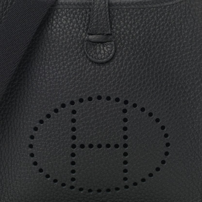 Hermes Taurillon Clemence Evelyne TPM Black 8 of 10