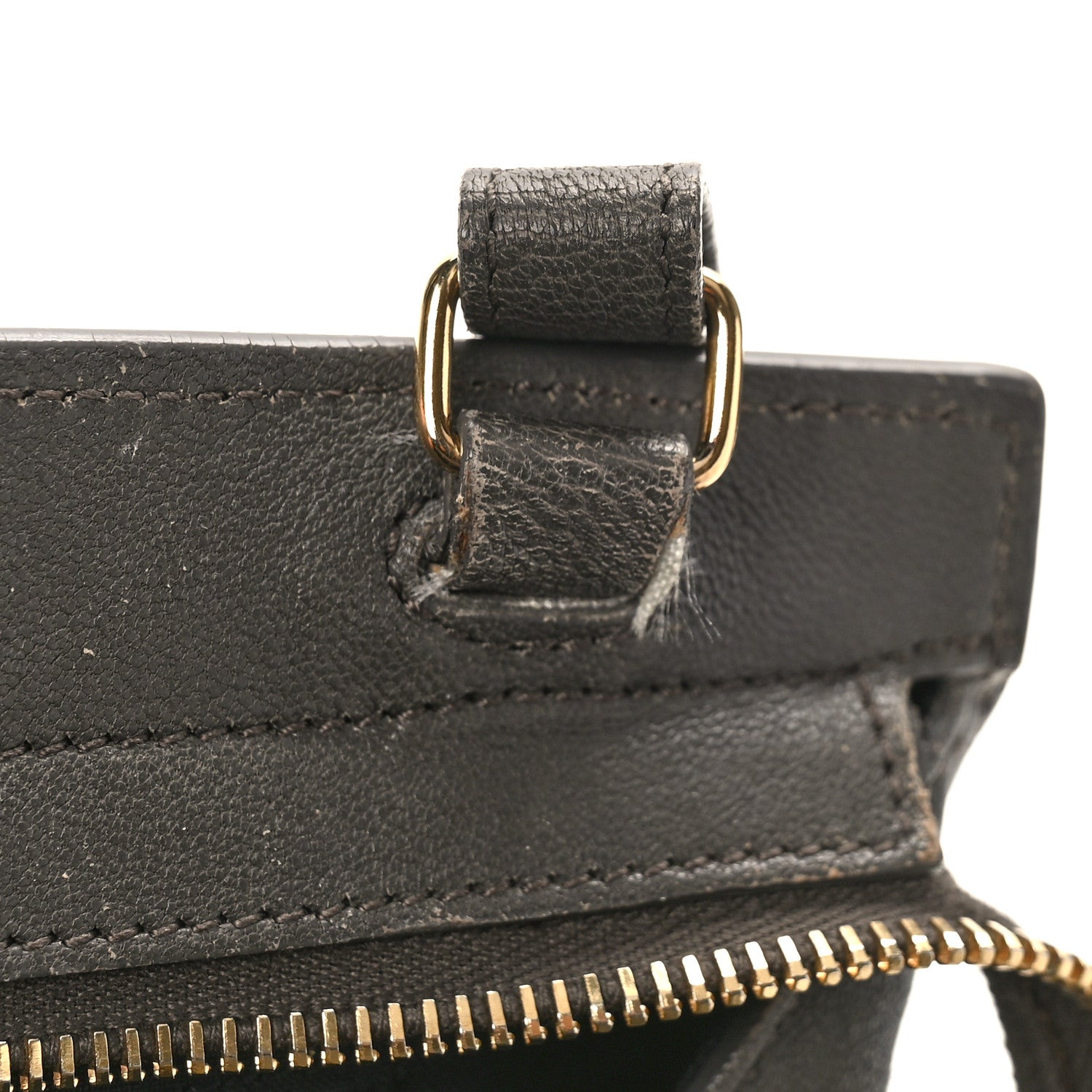 Saint Laurent Sheepskin Small Cabas Chyc Earth 10 of 12