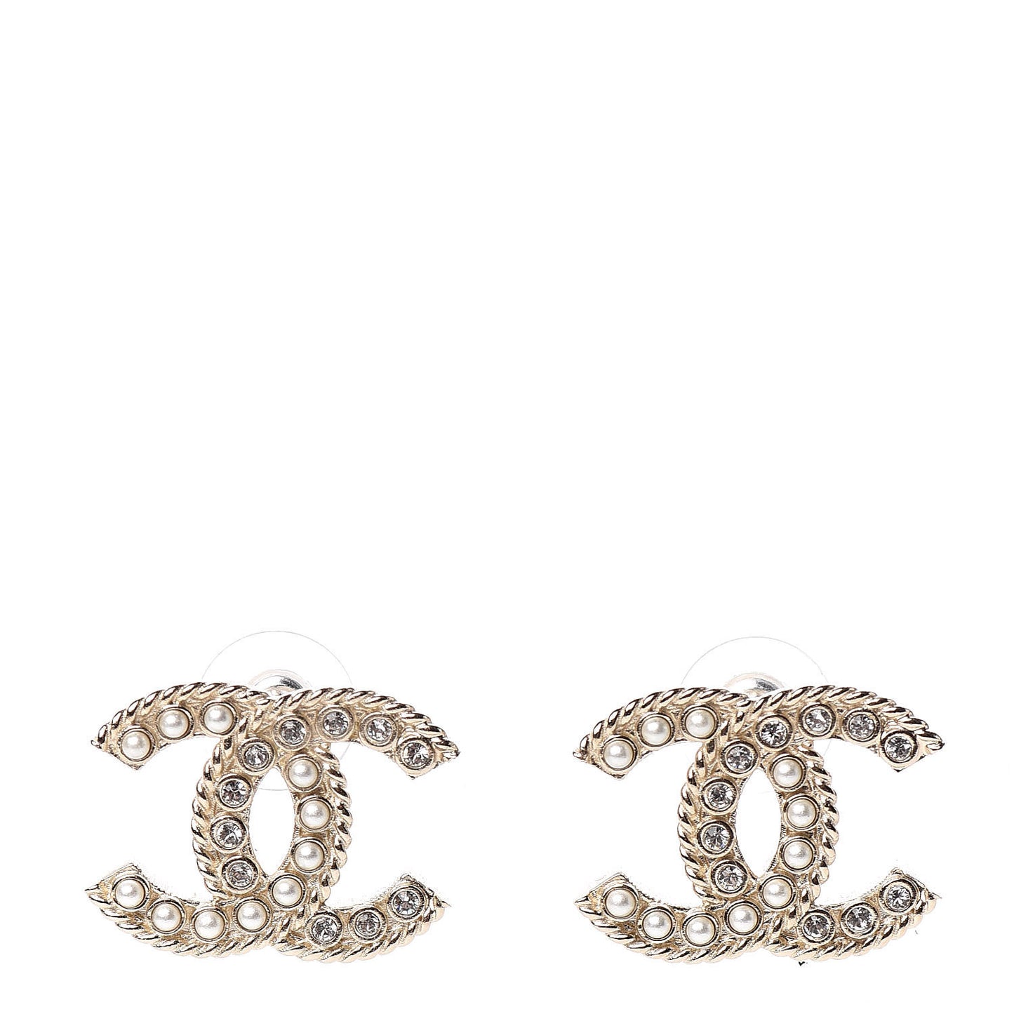 Pearl Queen of France CC Earrings Gold