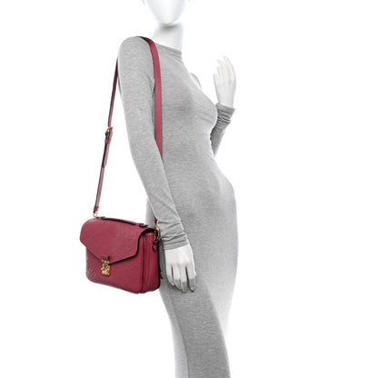 Louis Vuitton Empreinte Pochette Metis Rose Bruyere 3 of 10