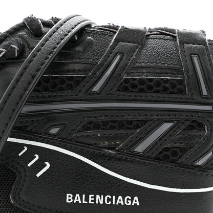 Balenciaga Faux Calfskin Fabric Sneakerhead Crossbody Wallet Black 7 of 13