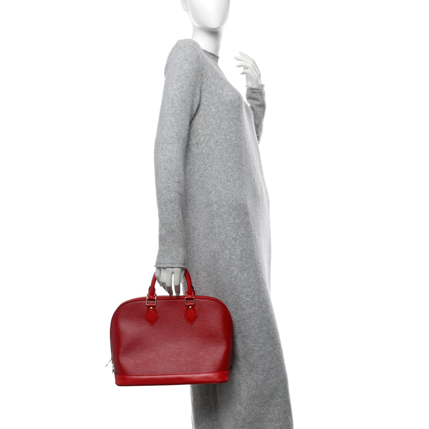 Louis Vuitton Epi Alma PM Castillan Red 2 of 9