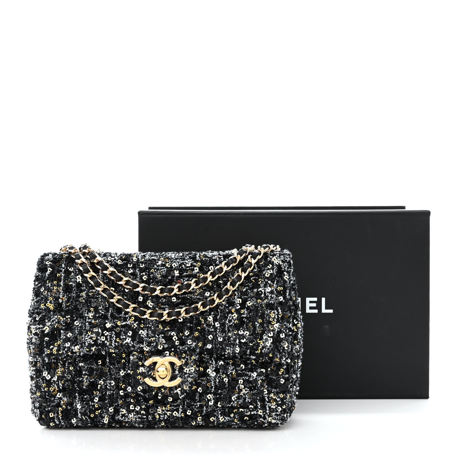 Chanel Sequin Small Single Flap 11 of 11