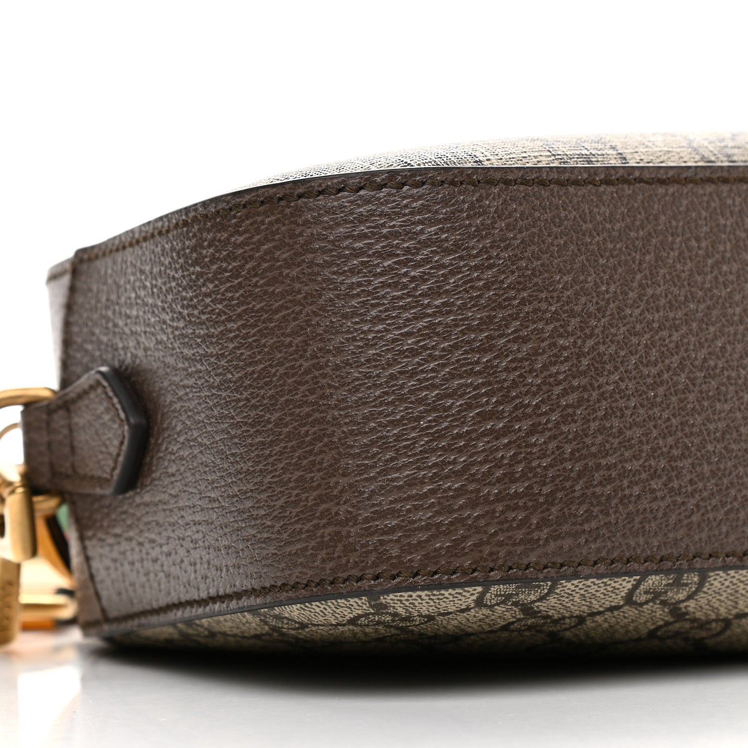 Gucci GG Supreme Monogram Web Neo Vintage Shoulder Bag Beige New Acero Crop 8 of 9