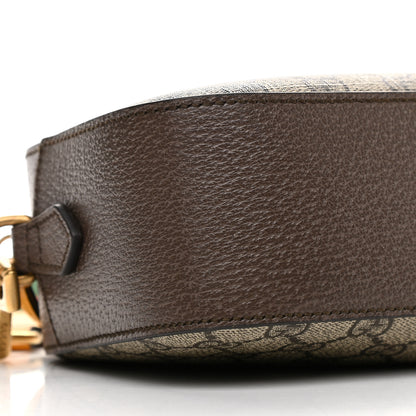 Gucci GG Supreme Monogram Web Neo Vintage Shoulder Bag Beige New Acero Crop 8 of 9