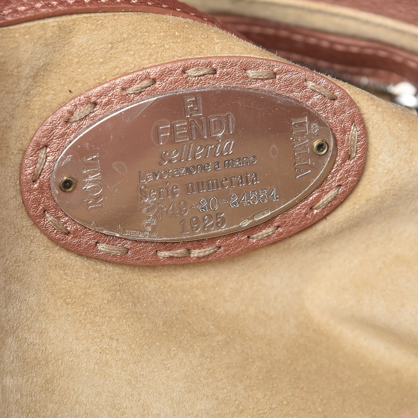 Lambskin Calfskin Romano Selleria Large Chef Shoulder Bag Pink
