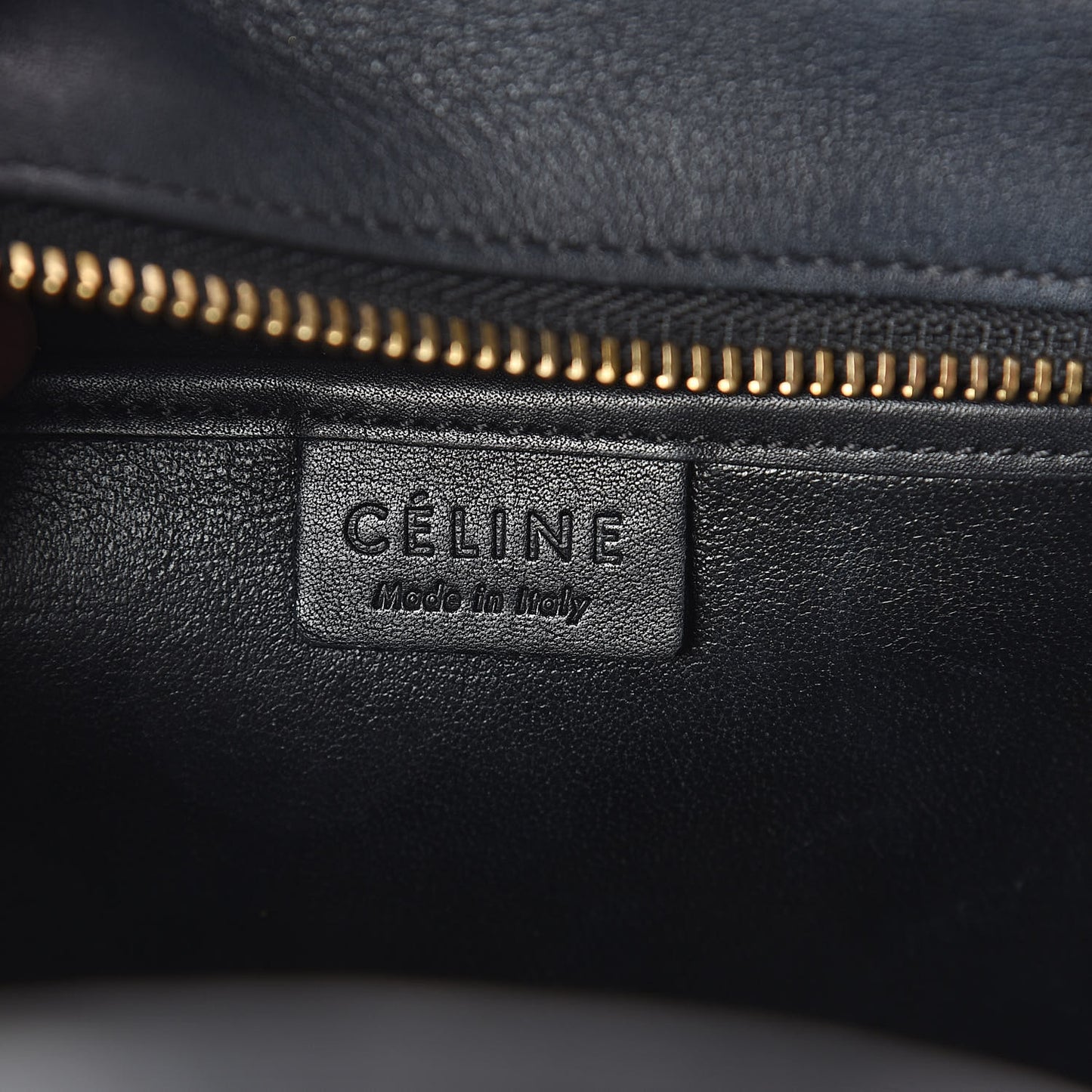 Smooth Calfskin Nano Luggage Black