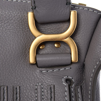 Chloe Calfskin Medium Marcie Satchel Cashmere Grey 12 of 12