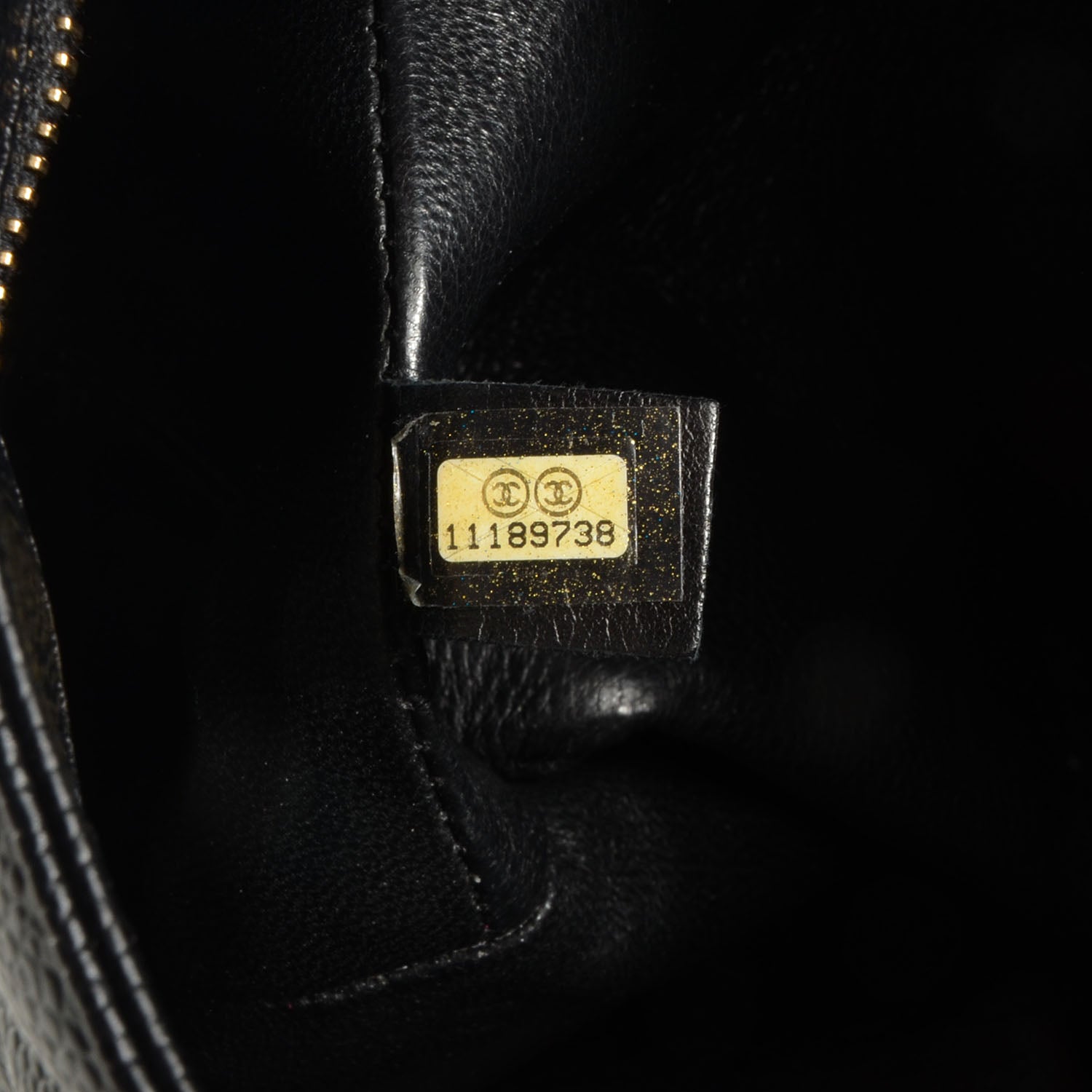 Chanel Caviar Medallion Tote Black 7 of 7