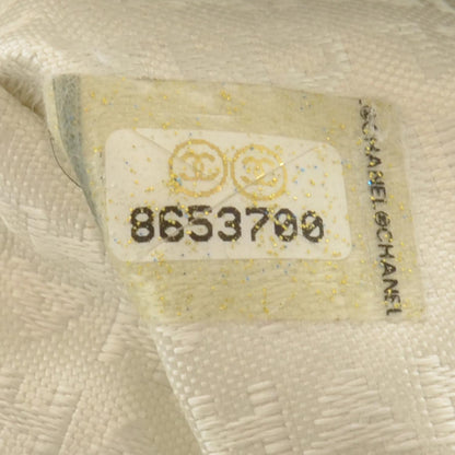 Chanel Lambskin Chain Fringe Handbag White 5 of 6