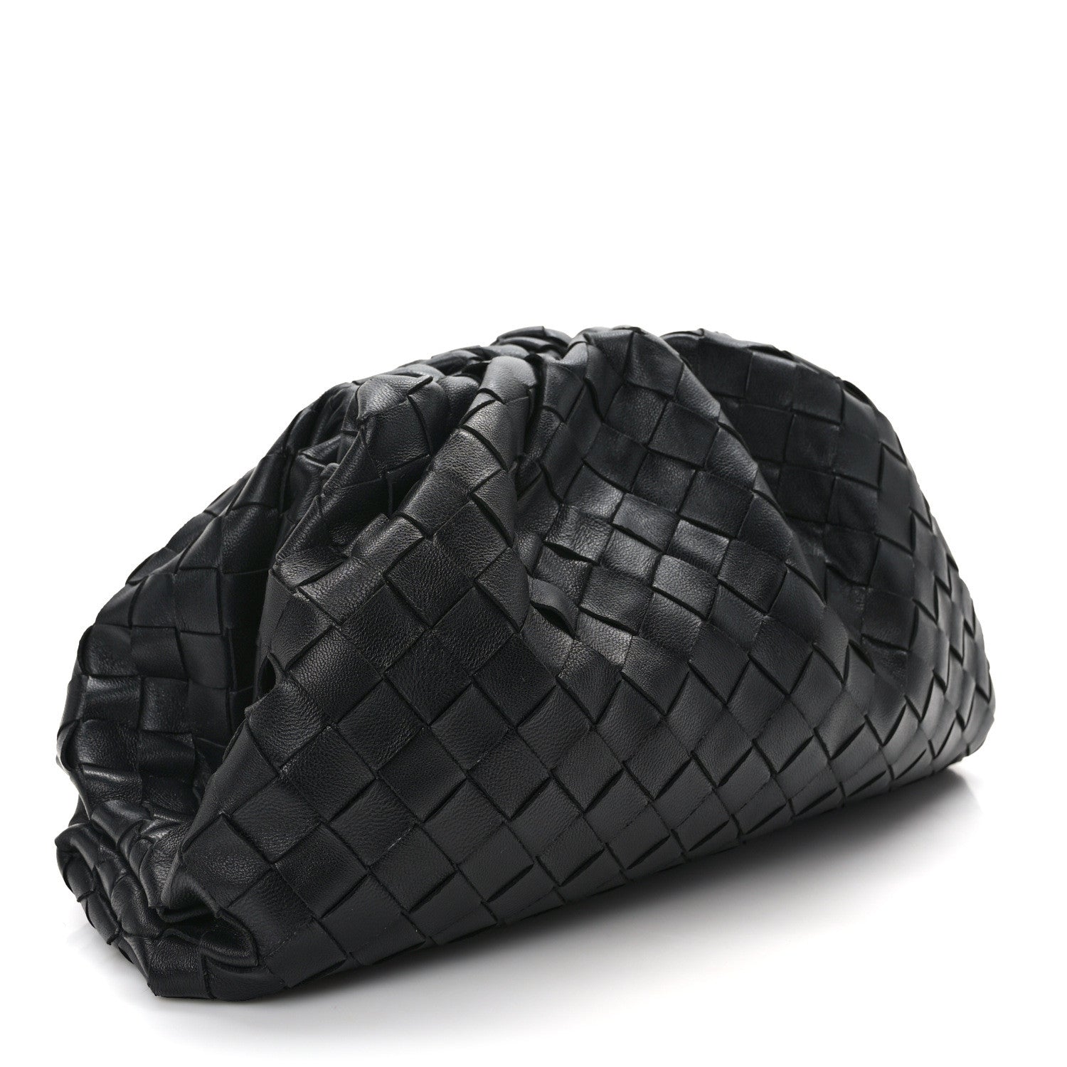 Bottega Veneta Nappa Intrecciato Teen Pouch Black 3 of 8