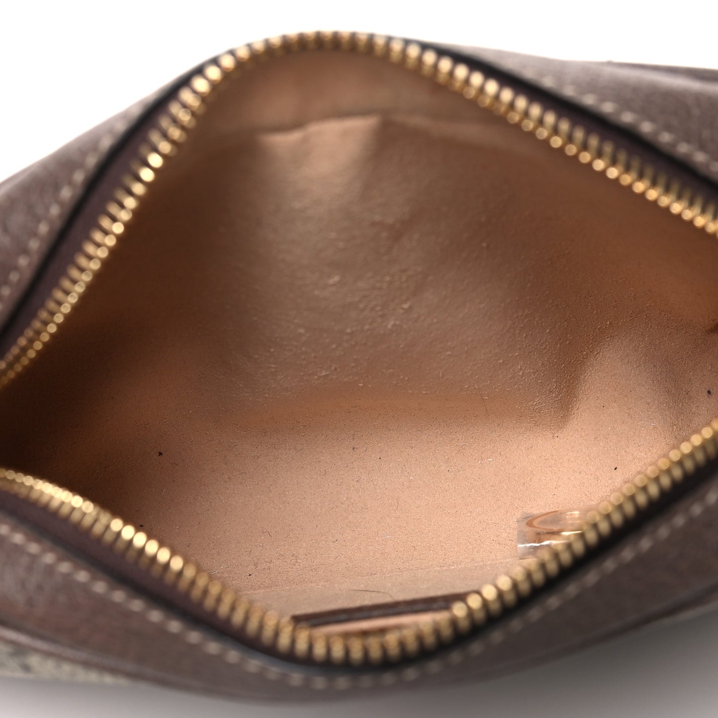 GG Supreme Monogram Web Mini Ophidia Shoulder Bag Brown
