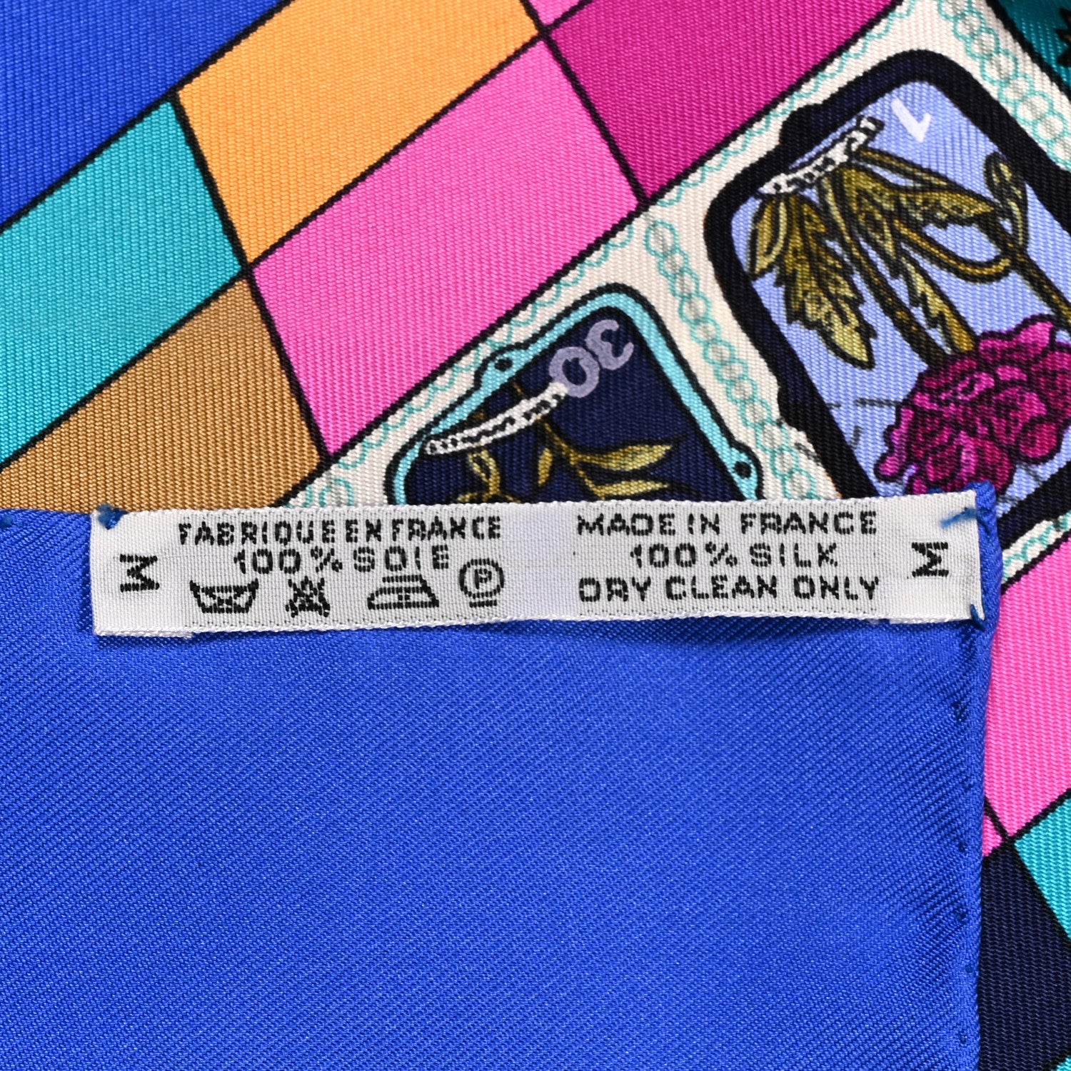 Hermes Silk Correspondance Scarf 90 2 of 3
