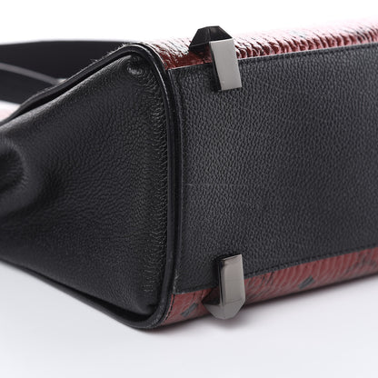 MCM Metallic Visetos Small Corina Shoulder Bag Scooter Red 7 of 10