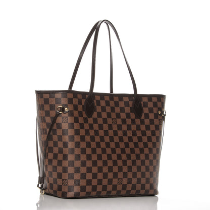 Louis Vuitton Damier Ebene Neverfull MM 3 of 9